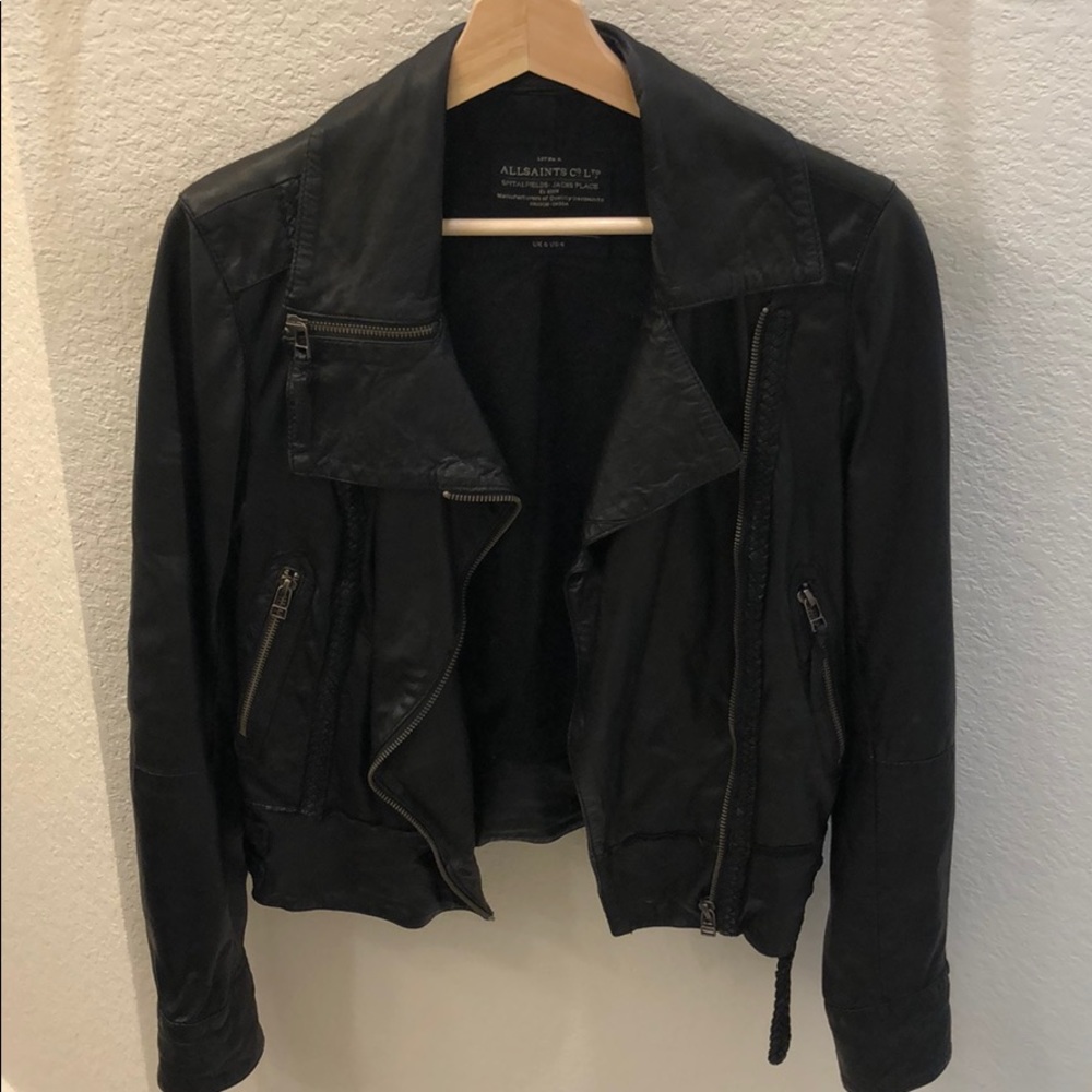 All Saints Leather Jacket